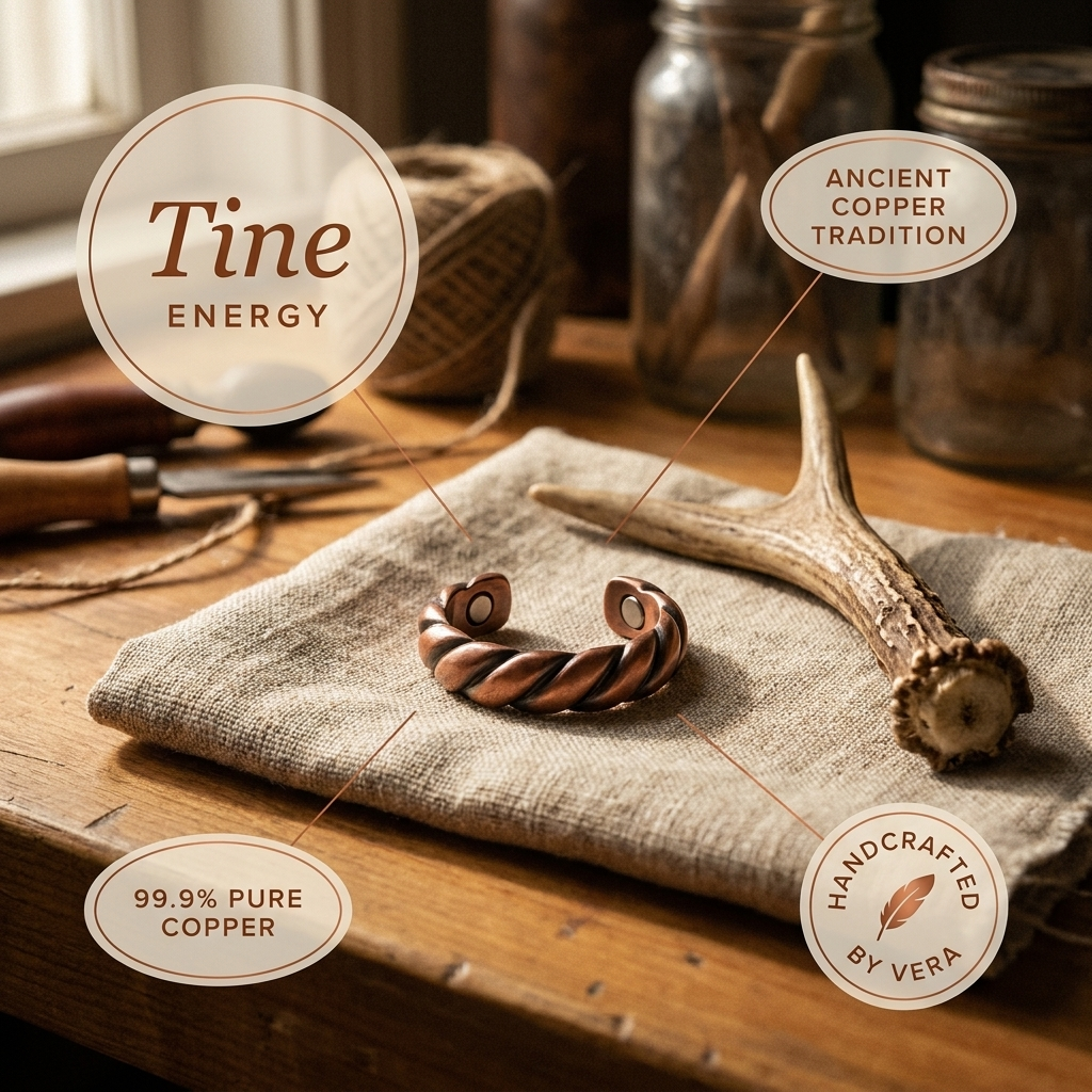 Vera's Tine Koperen Ring