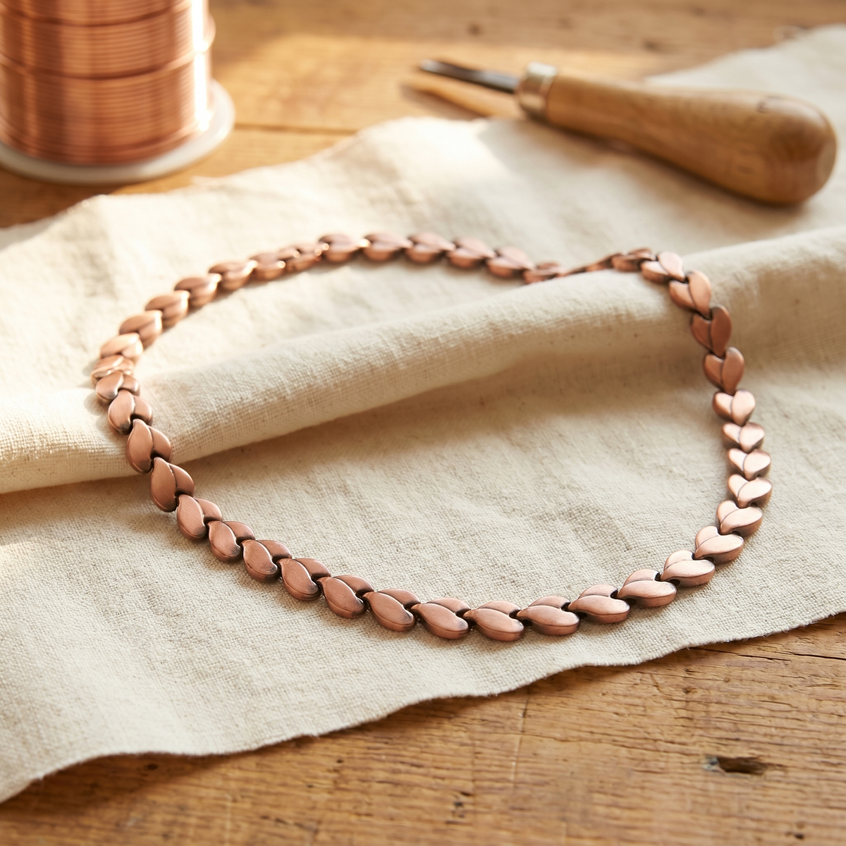 Vera's Briar Koperen Ketting