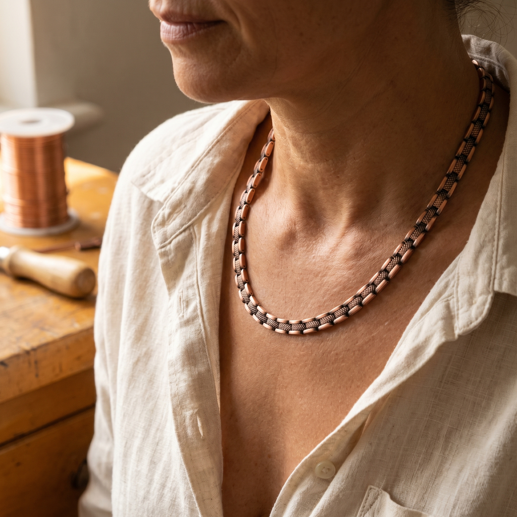 Vera's Haze Koperen Ketting