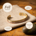Vera's Fell Koperarmband