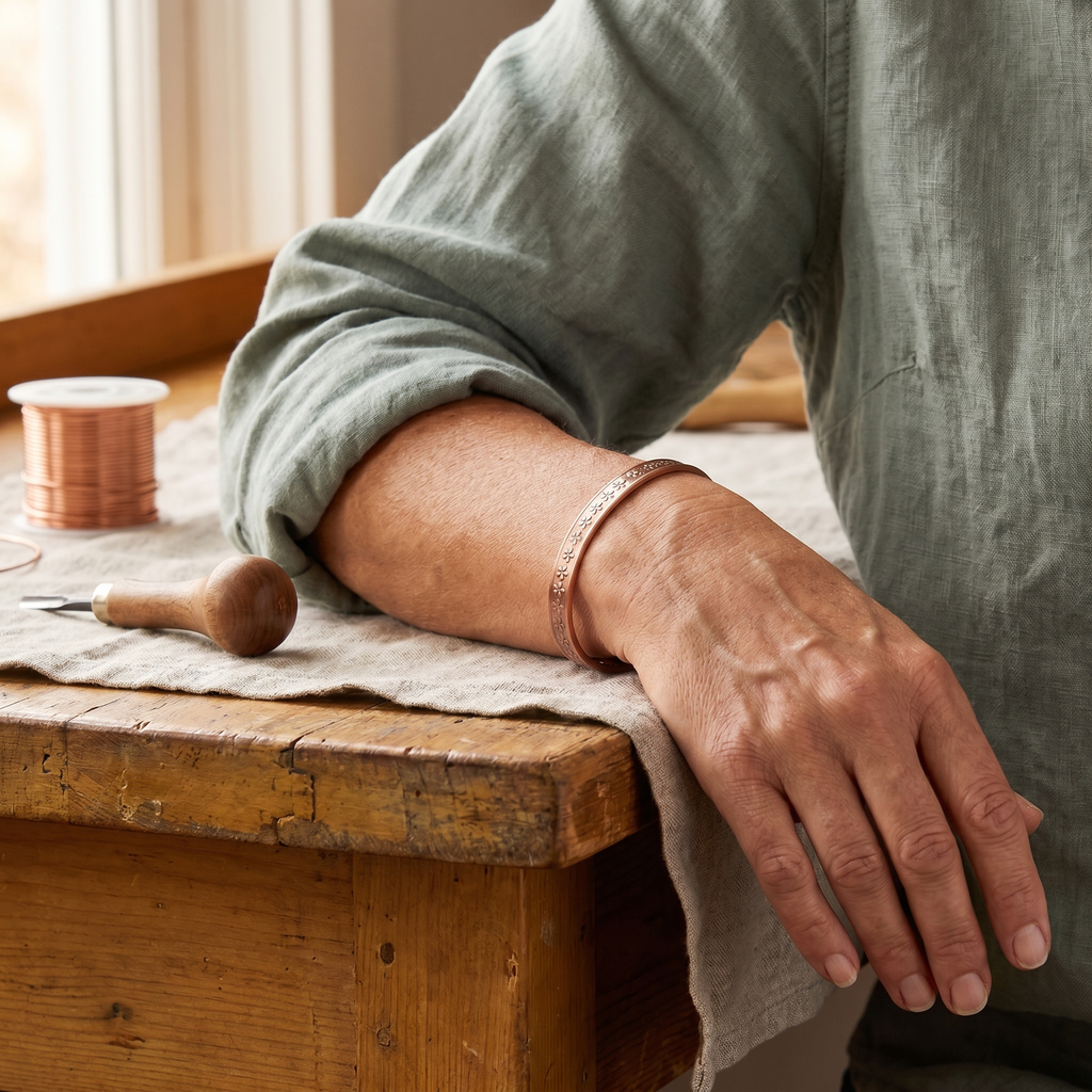Vera's Loch Koperen Armband