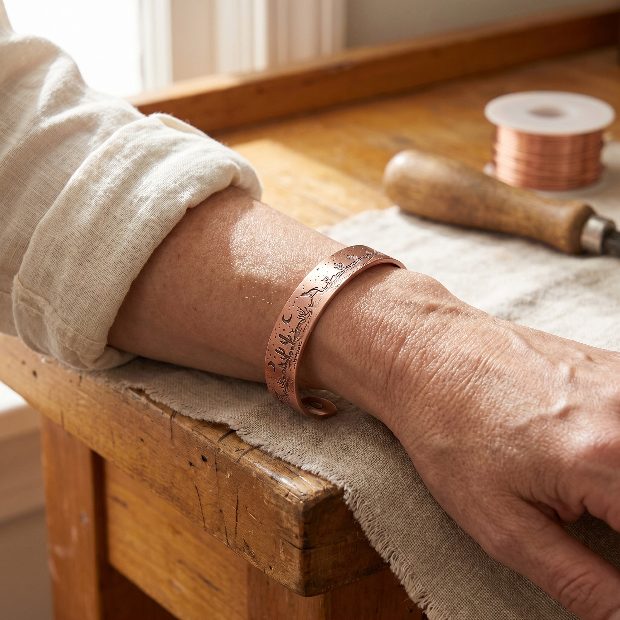 Vera's Cove Koperen Armband
