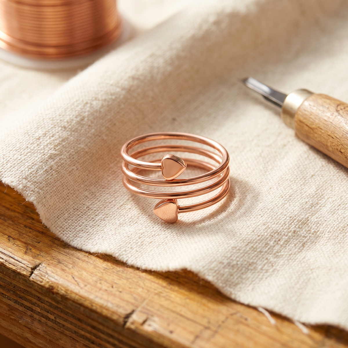 Vera's Haven Koperen Ring