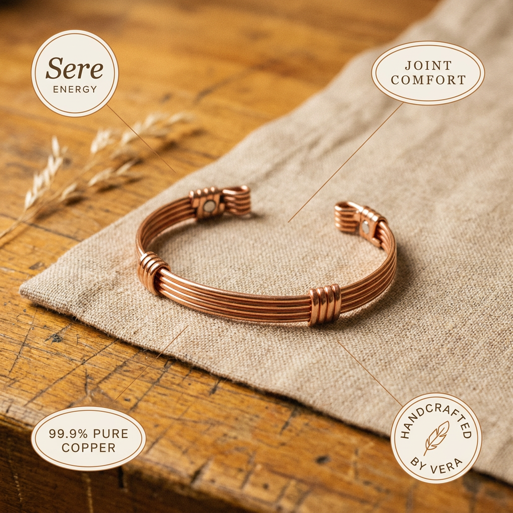 Vera's Sere Koperen Armband