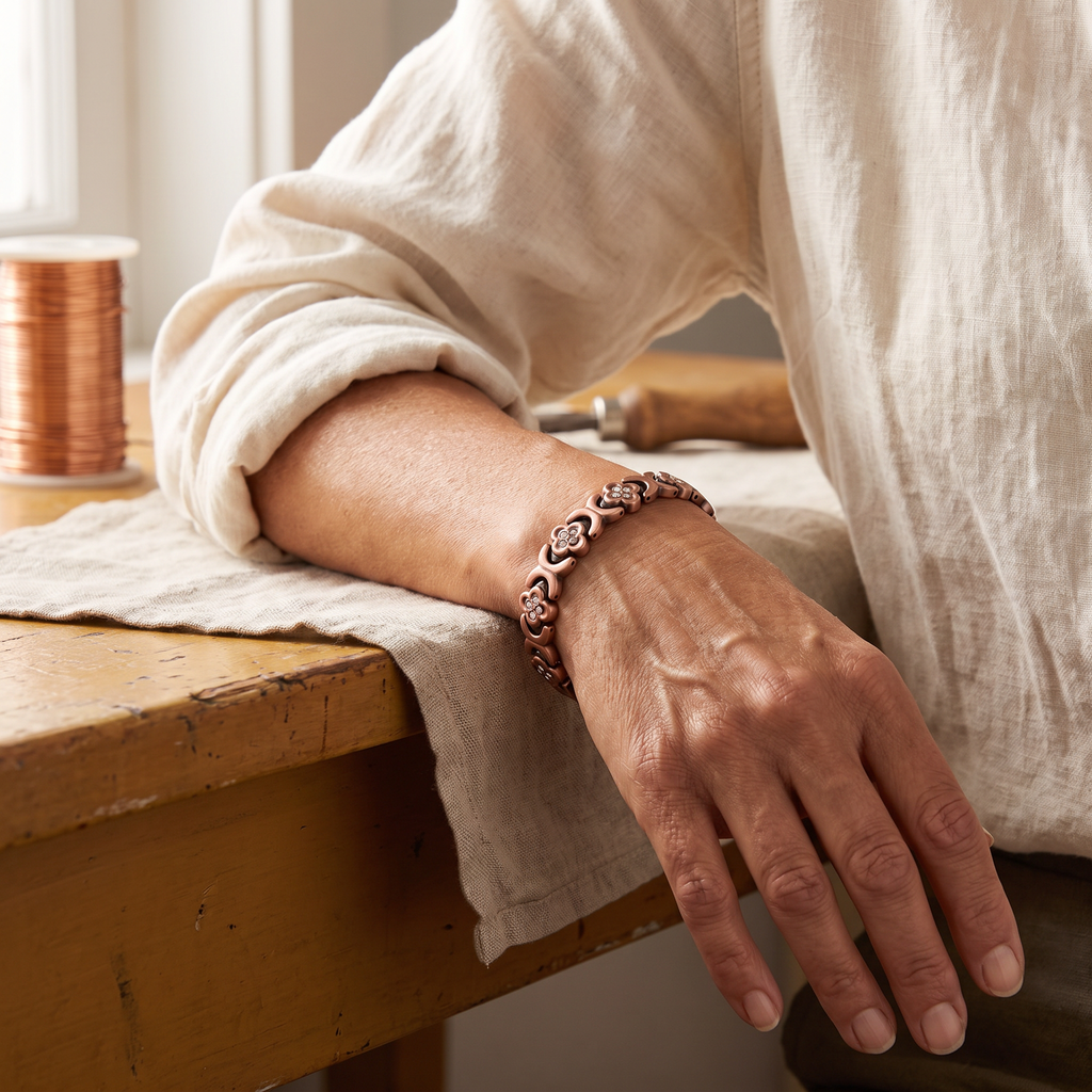 Vera's Keel Koperen Armband