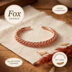 Vera's Fox Koperen Armband