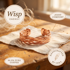 Vera's Wisp Koperen Armband
