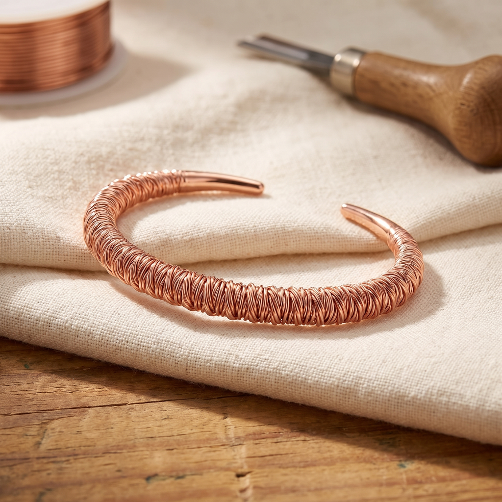 Vera's Fjord Koper Cuff