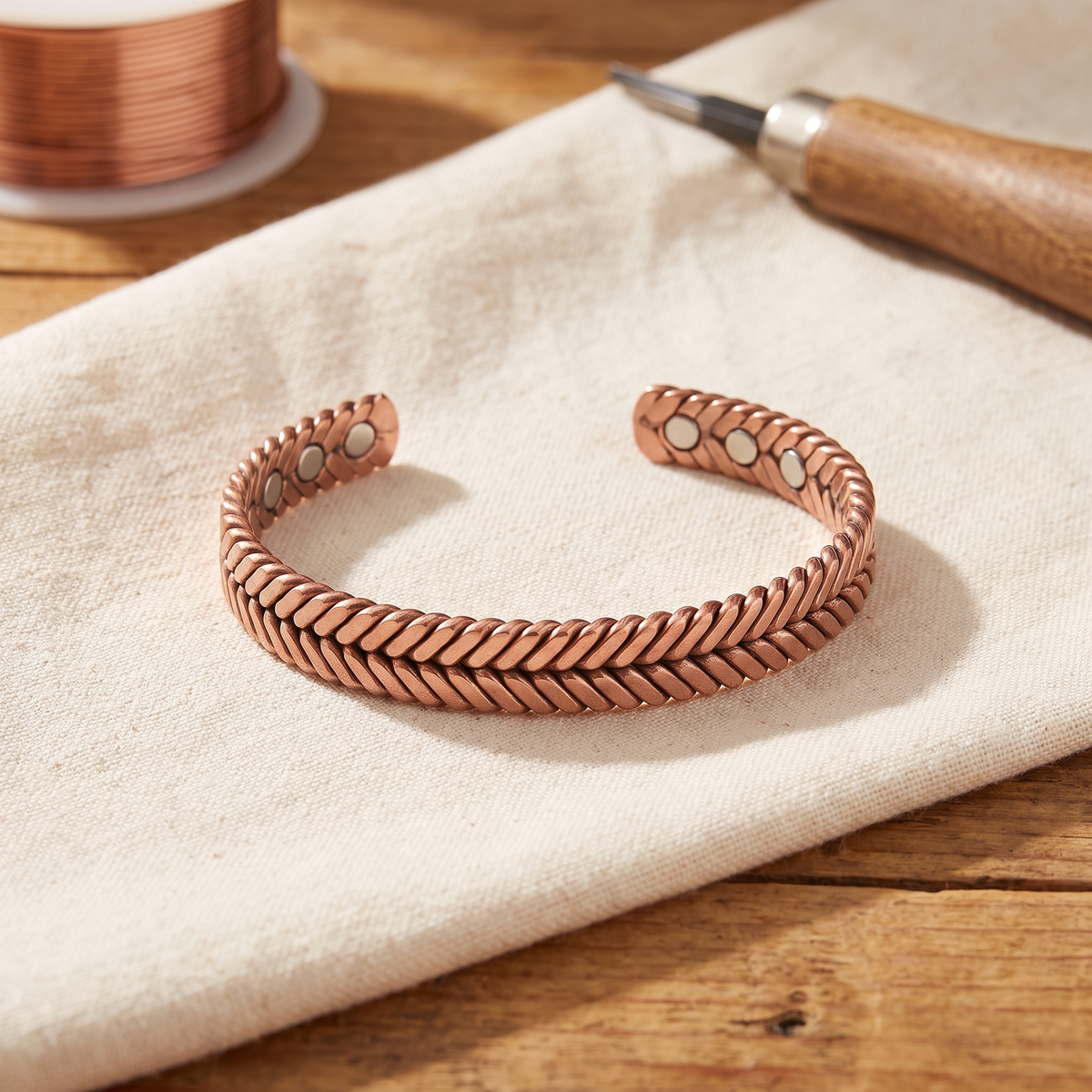 Vera's Furze Koperen Armband