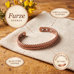 Vera's Furze Koperen Armband