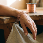 Vera's Houten Koperen Armband