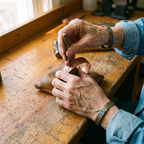 Vera's Houten Koperen Armband