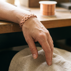 Vera's Loom Koperarmband