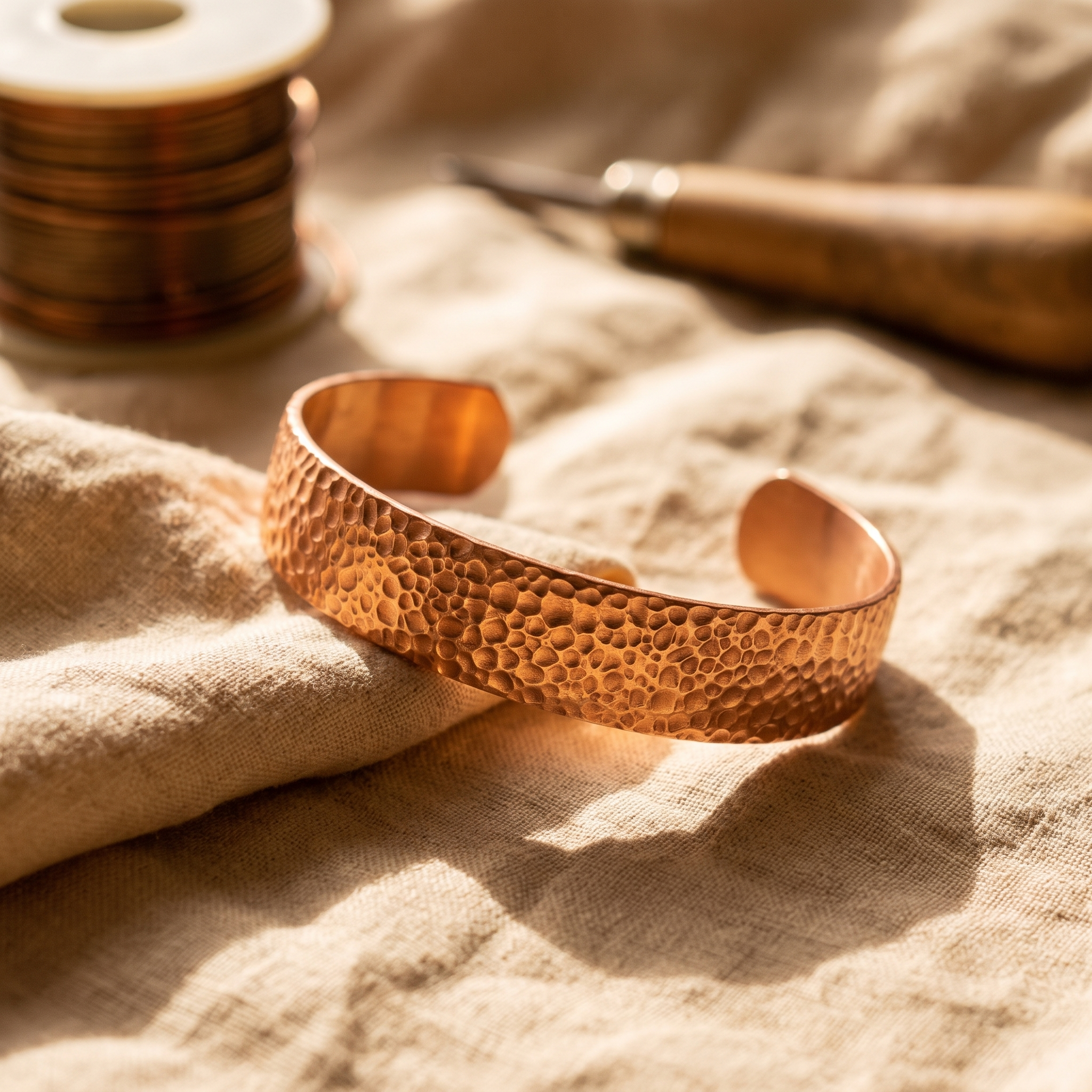 Vera's Maans Copper Bracelet