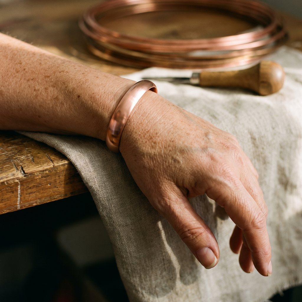 Vera's Tide Koperen Armband