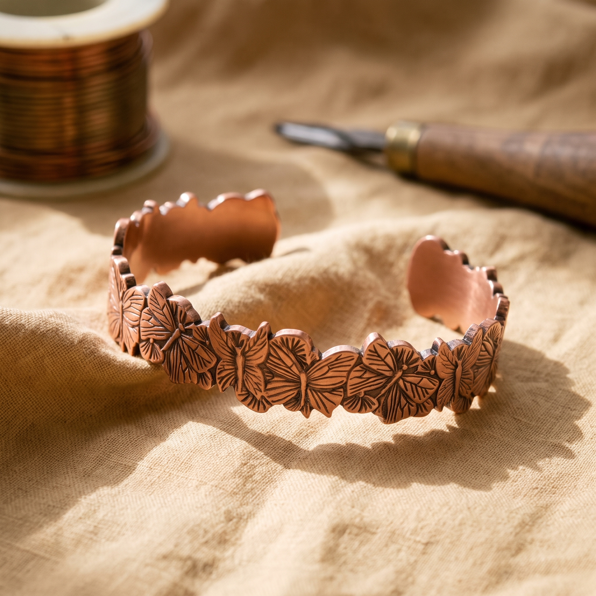 Vera's Lucht Koper Armband