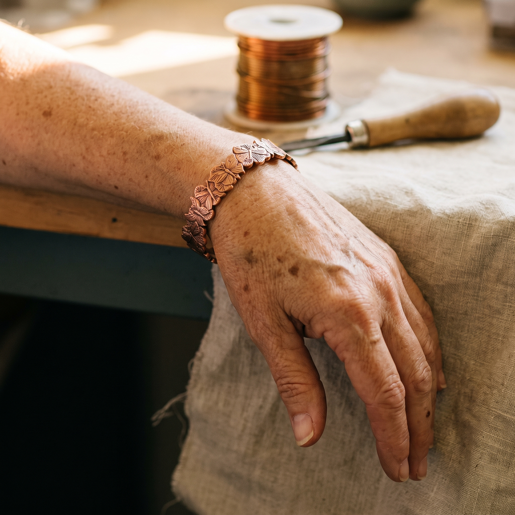 Vera's Lucht Koper Armband