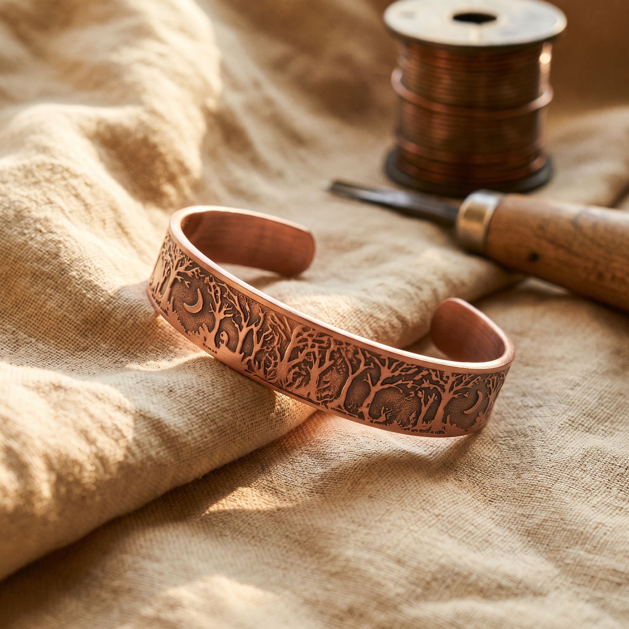 Vera's Grove Koper Armband