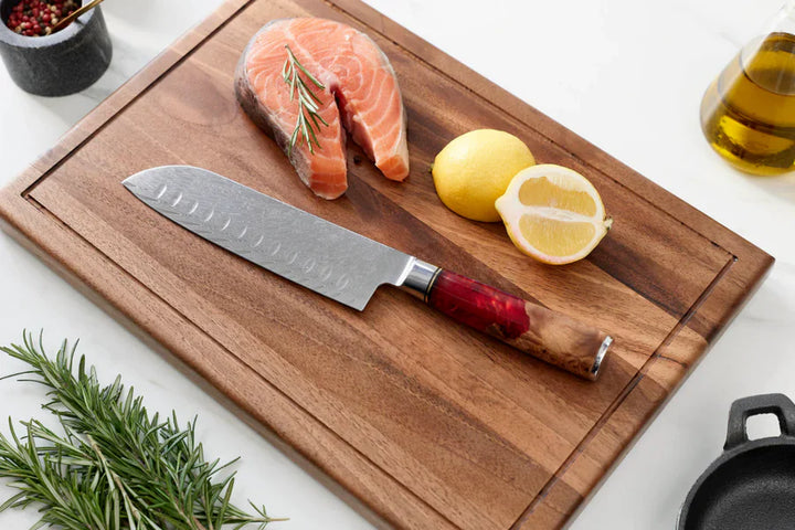 Japanse Damascus Nakama Shinku 5-delige Chef's Messenset – Precisiebladen