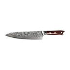 Japans Damascus Kazoku Gyuto koksmes – 21,2 cm precisieblad