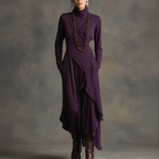 Katia™ Geplooide Maxi Jurk