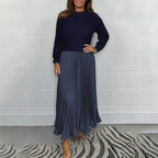 Angel | Elegante Gebreide Maxi Jurk