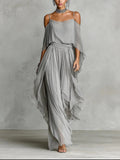 Ivah™ Off-Shoulder Flowing Set