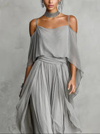 Ivah™ Off-Shoulder Flowing Set
