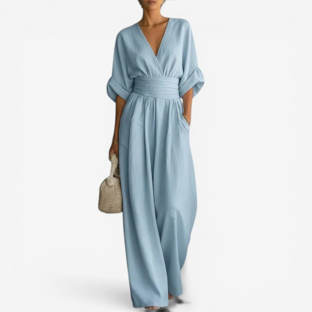 Meredith | Elegante Wijde Jumpsuit