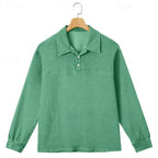 Emmett | Ontspannen Lange Mouwen Polo Shirt