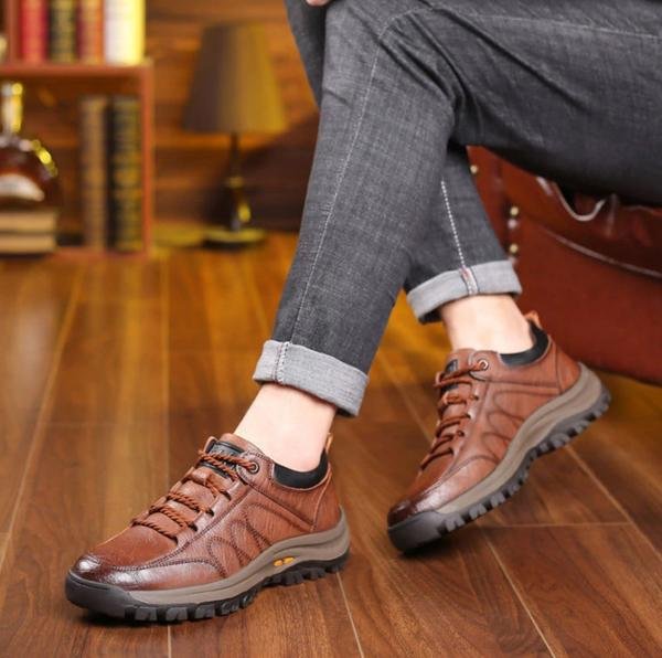 Bennett | Robuuste Comfort Wandelschoenen