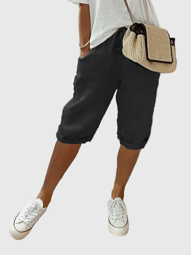 Patricia | Casual Linnen Shorts