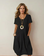ORIANE | VLOEIENDE CASUAL MAXI JURK