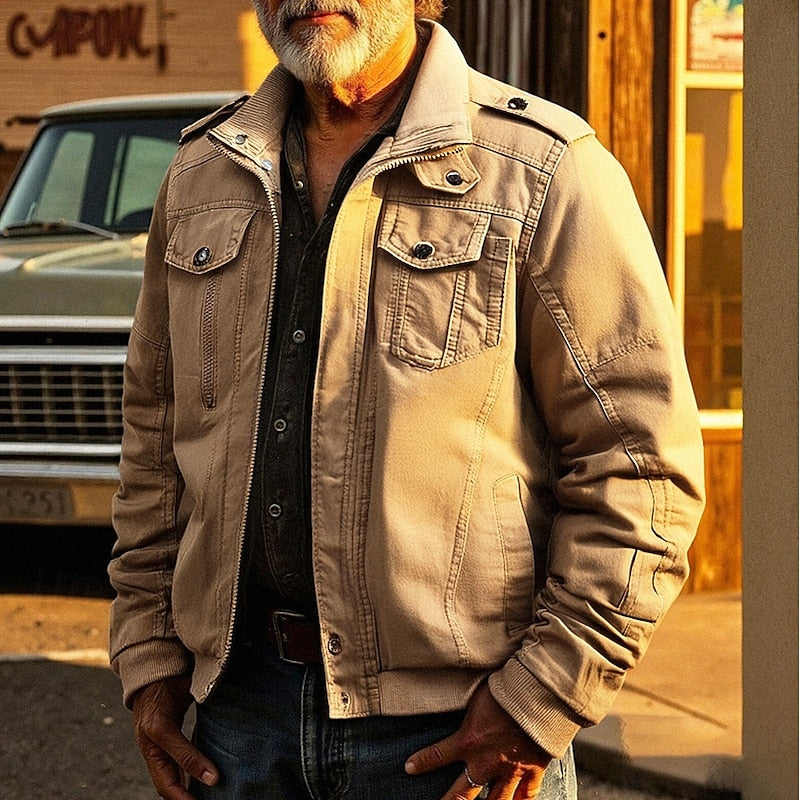 Silas | Robuuste Utility Jacket