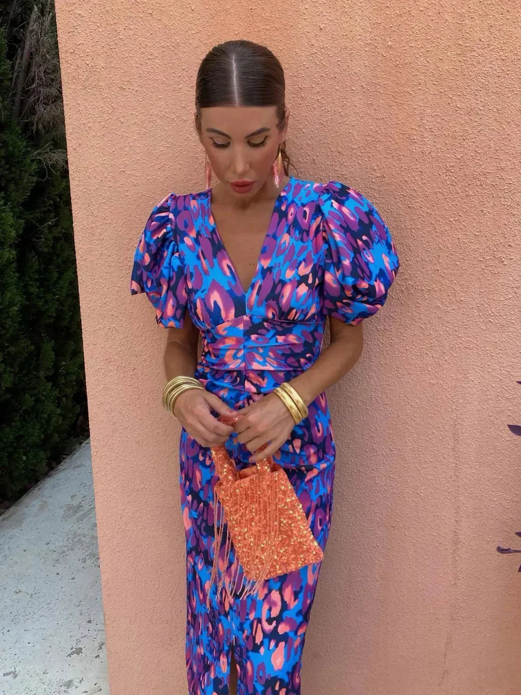 Antoinette™ Elegante Midi Jurk