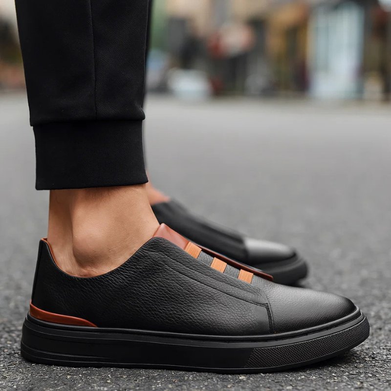 Bertram | Alledaagse Slip-On Sneakers