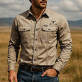 Wyatt | Robuuste Westerse Werkshirt