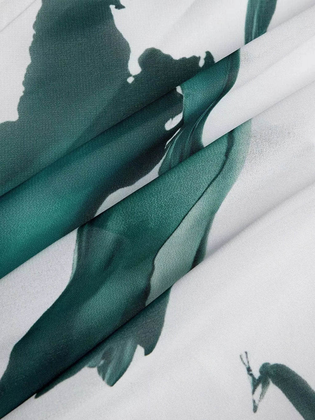 Marissa | Elegante Waterverfprint Jurk