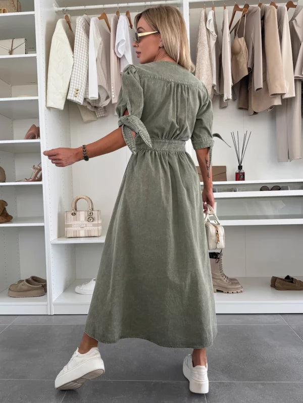 Ivy™ Elegante denim jurk