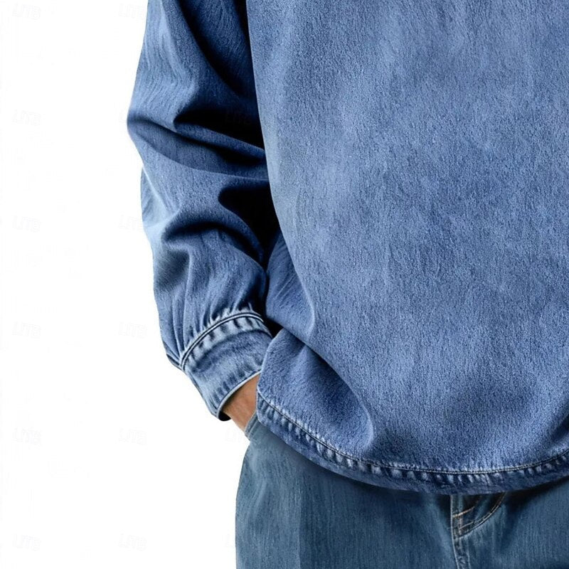 Emmett | Ontspannen Lange Mouwen Polo Shirt