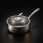 Gehamerde Titanium Sauteerpan
