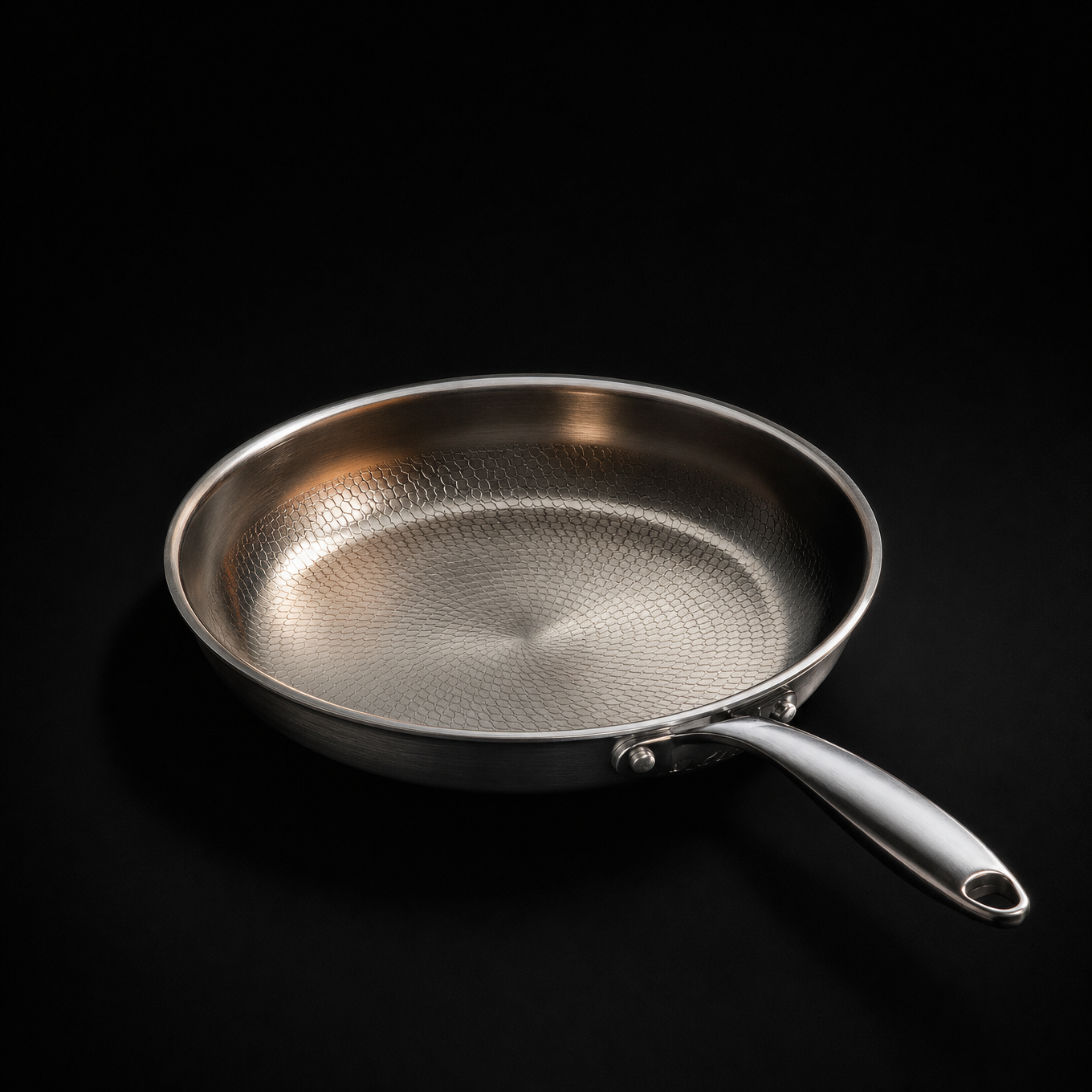 Gehamerde Titanium pannenset – 3-delig