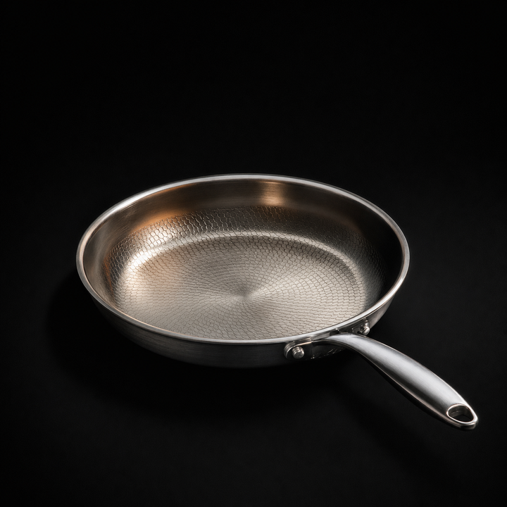 Gehamerde Titanium pannenset – 3-delig