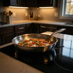 Gehamerde Titanium Pan