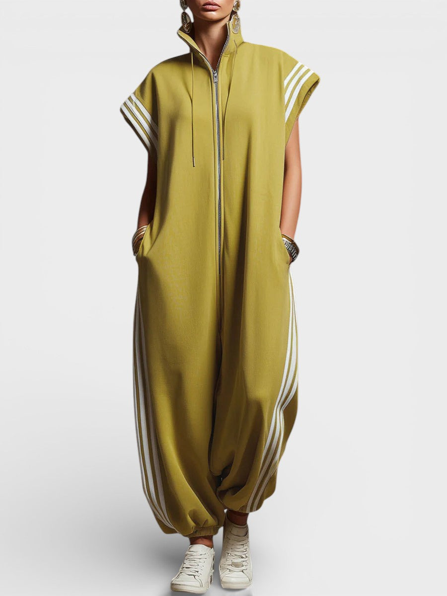 Valeria™ Rits Hals Jumpsuit