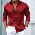 Dominic | Ornate Floral Long-Sleeve Shirt