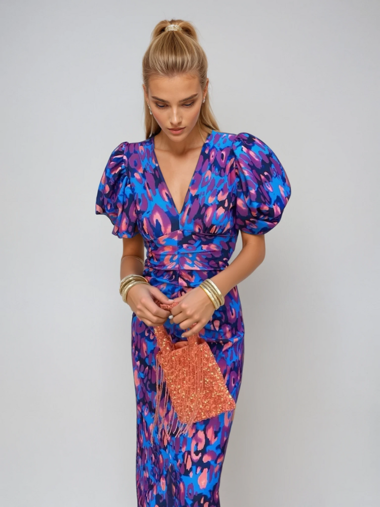 Antoinette™ Elegante Midi Jurk