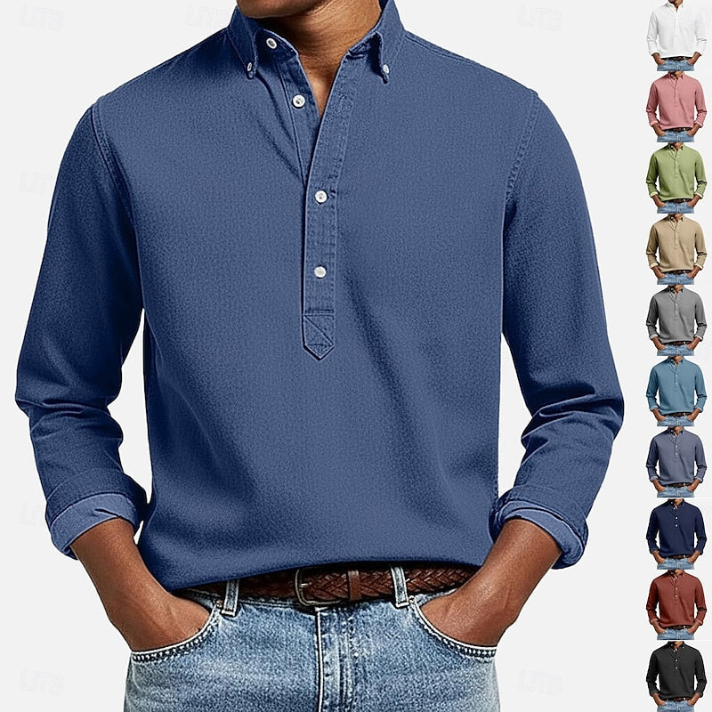 Blake | Classic Popover Shirt