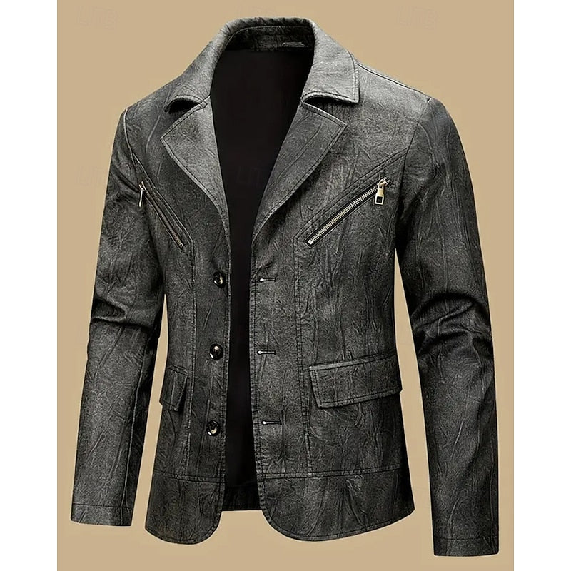 Maddox | Gestructureerde Revers Jacket