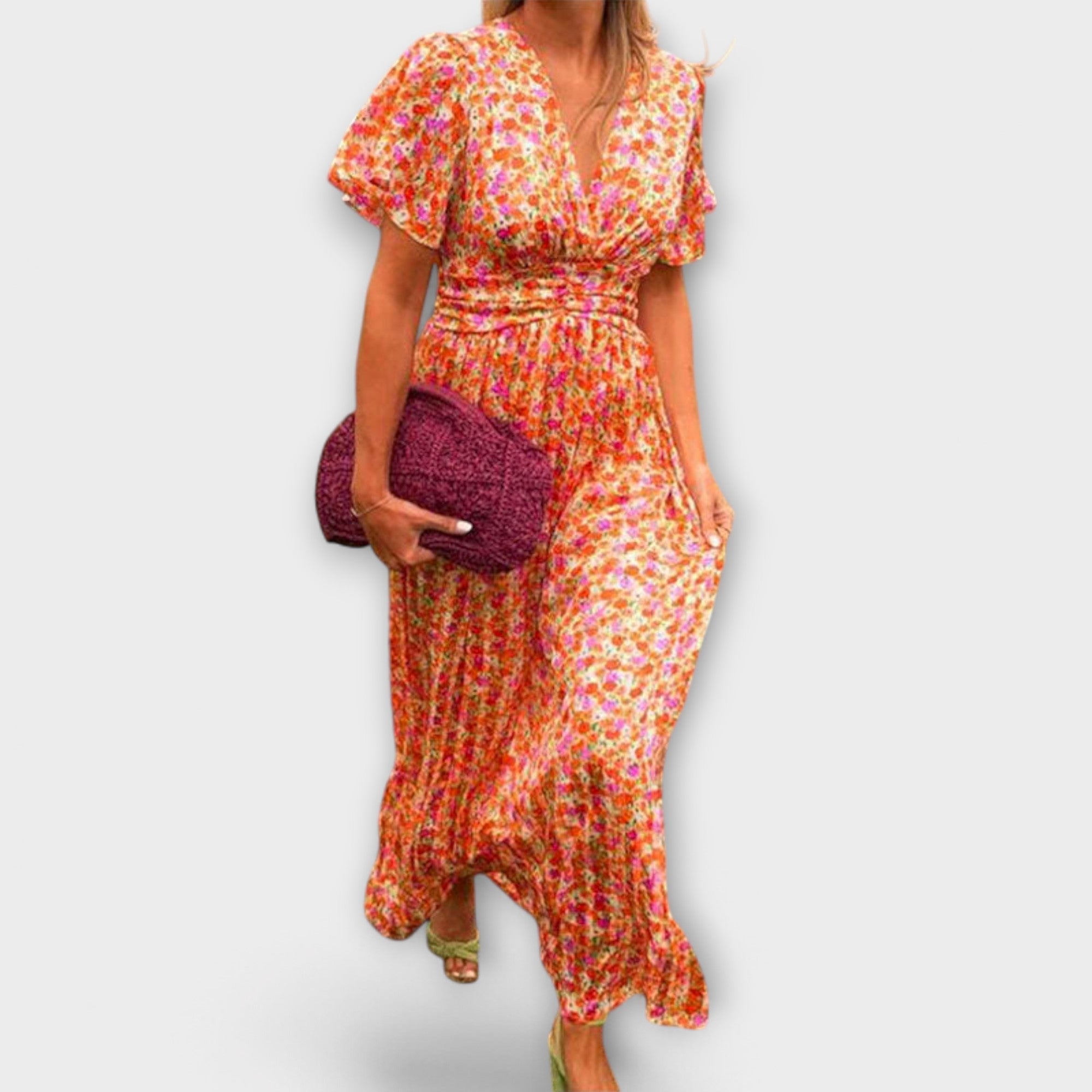 Erin™ Classic V-hals Jurk